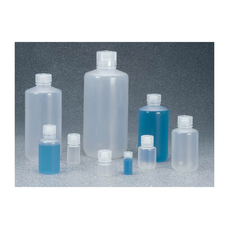 Nalgene 带盖窄口瓶，PPCO材质，500ML，可高温高压灭菌